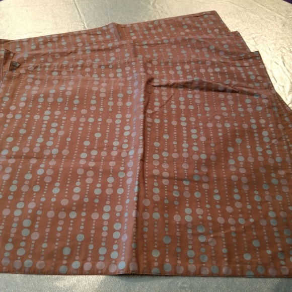 4 Rustic Orange Pacemats - Picture 1 of 3